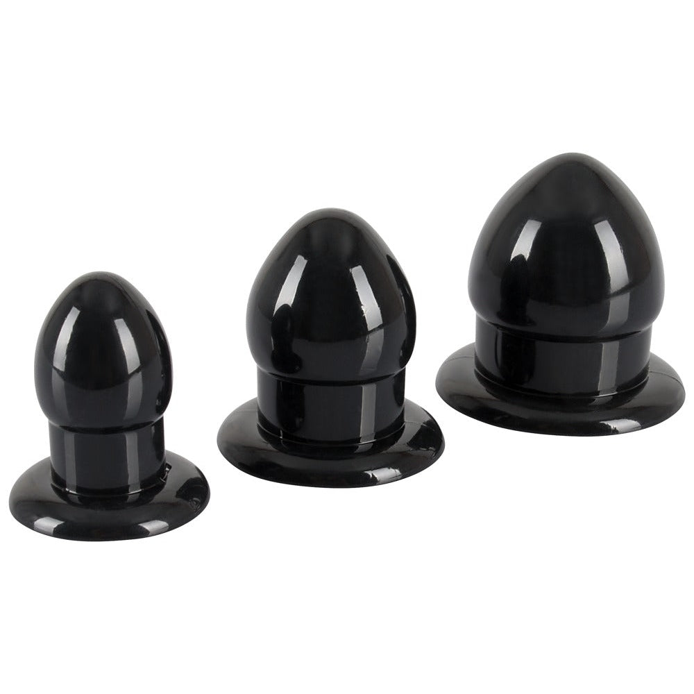 Anal Stretching Plug Kit Svart