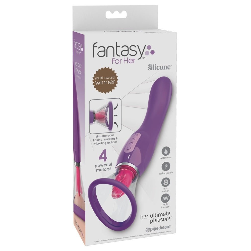 Fantasy for Her Ultimate Pleasure 3-i-1 Stimulator