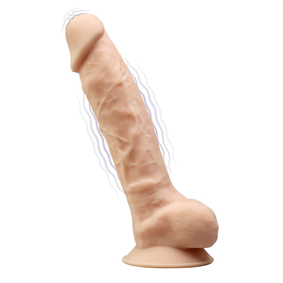 Realistisk Vibrator Dildo Beige