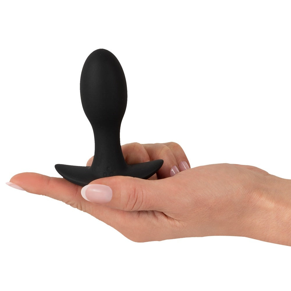 Buttplug Med Vibration Svart