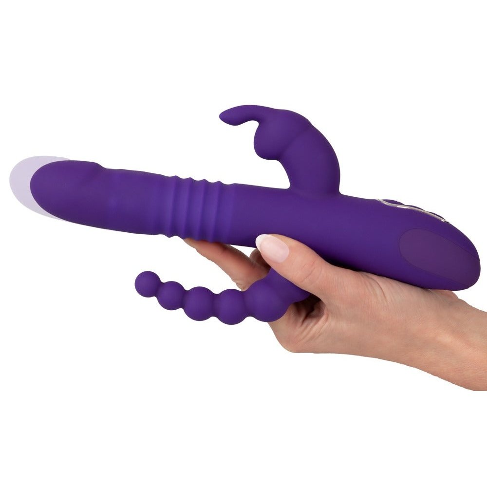 Sweet Smile Thrusting Pearl Triple Rabbitvibrator