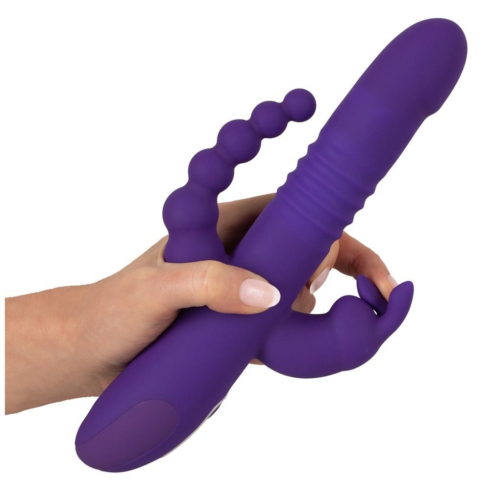 Sweet Smile Thrusting Pearl Triple Rabbitvibrator