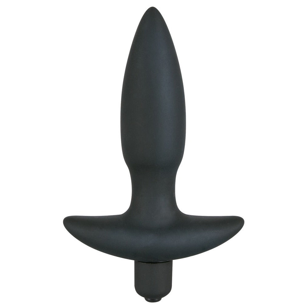 Black Velvets Vibrerande Butt Plug 13cm Svart