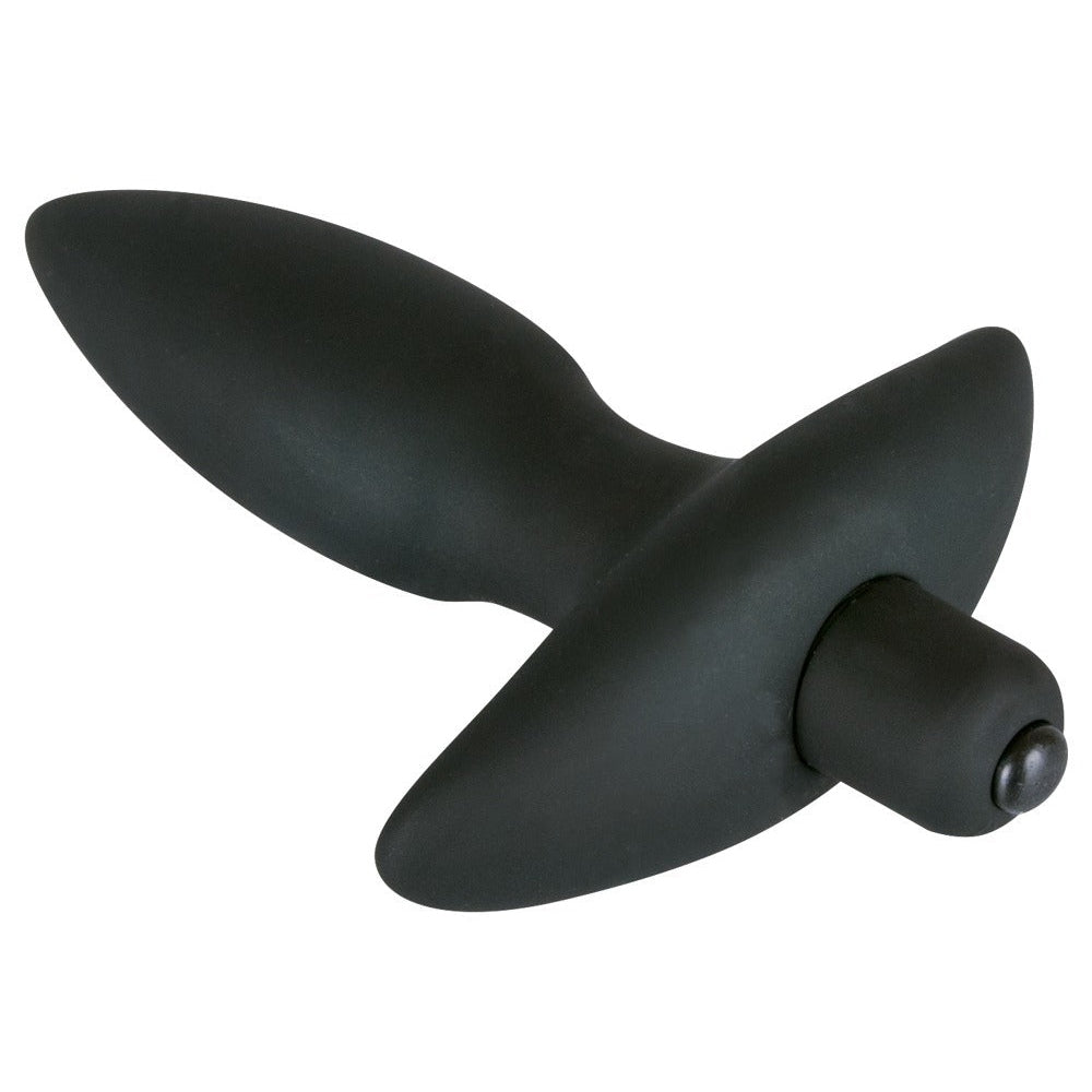 Black Velvets Vibrerande Butt Plug 13cm Svart