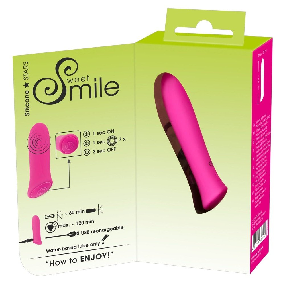 Sweet Smile Uppladdningsbar Power Bulletvibrator