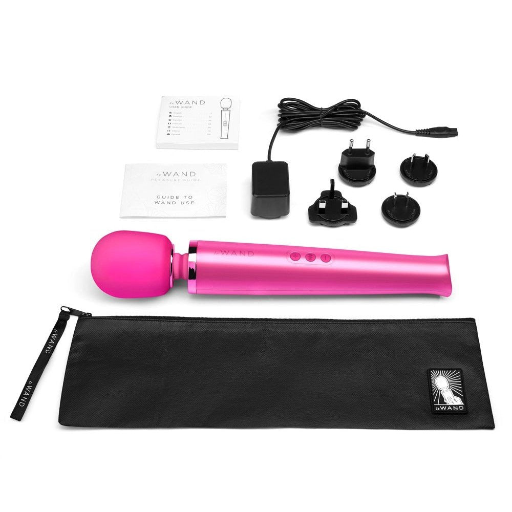 Le Wand Lyxig Magic Wand vibrator Rosa